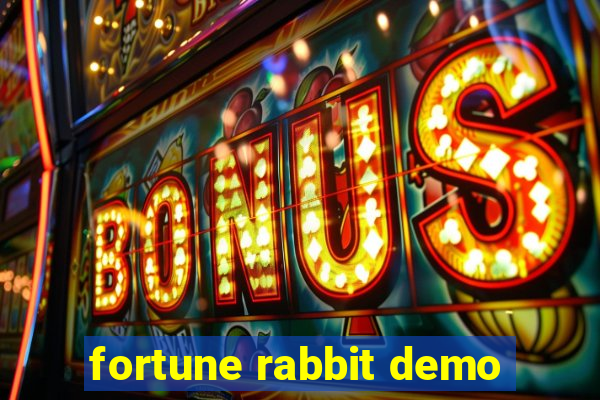 fortune rabbit demo