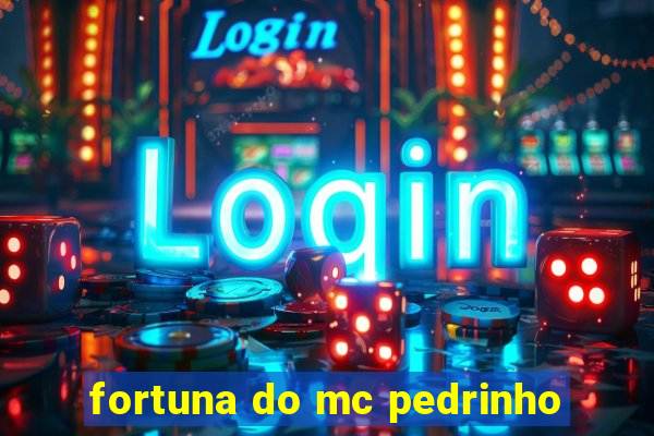 fortuna do mc pedrinho