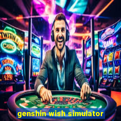 genshin wish simulator