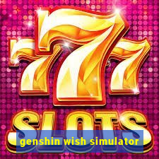 genshin wish simulator