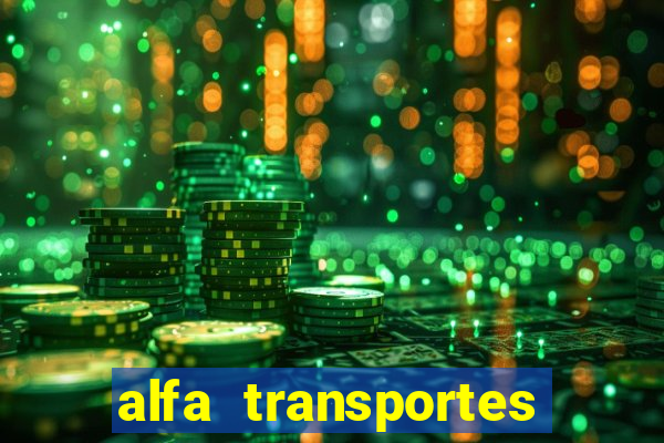 alfa transportes novo hamburgo