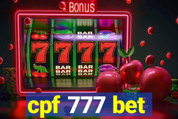 cpf 777 bet