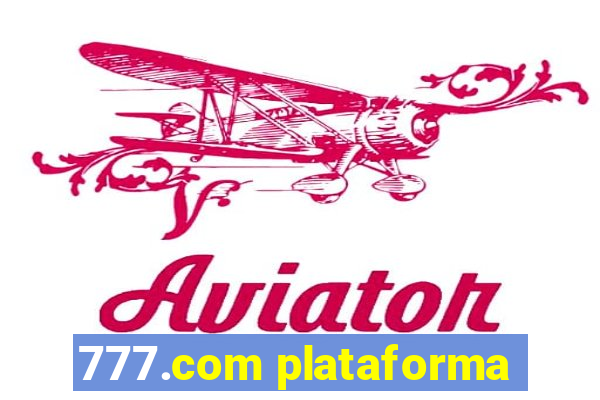 777.com plataforma