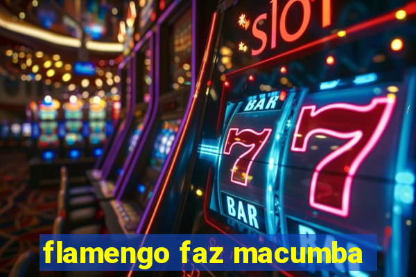 flamengo faz macumba