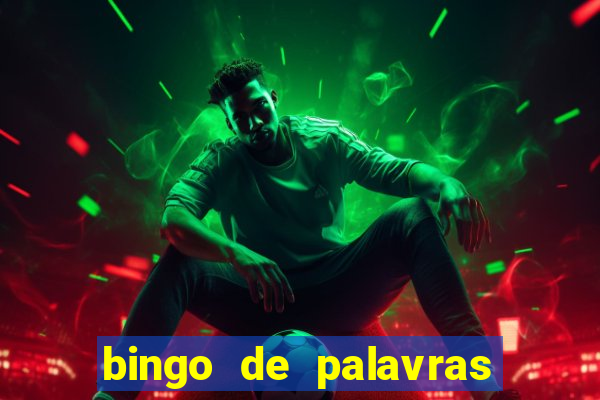 bingo de palavras cha de bebe