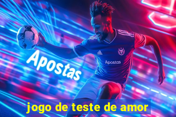 jogo de teste de amor