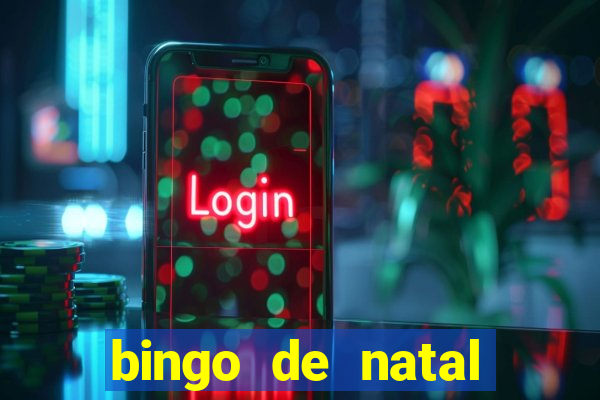 bingo de natal para imprimir gratis