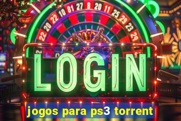 jogos para ps3 torrent