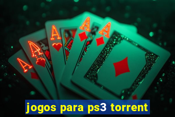 jogos para ps3 torrent