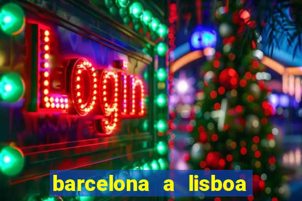 barcelona a lisboa de trem