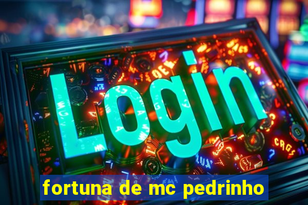 fortuna de mc pedrinho