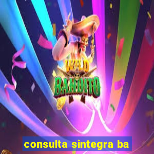 consulta sintegra ba