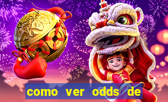 como ver odds de jogos passados