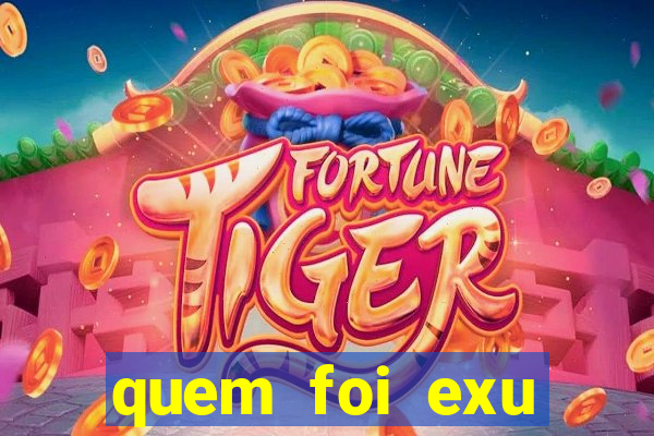 quem foi exu caveira em vida