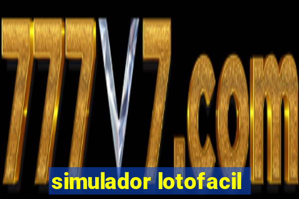 simulador lotofacil