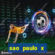 sao paulo x botafogo palpite