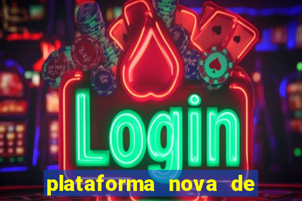 plataforma nova de 3 reais