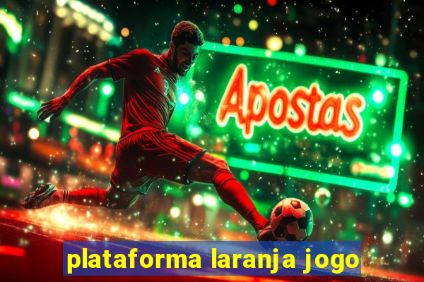 plataforma laranja jogo