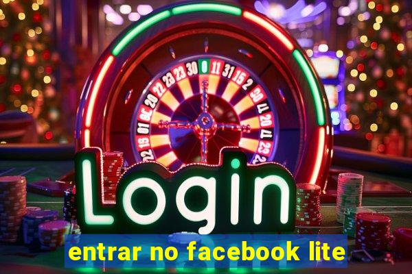 entrar no facebook lite