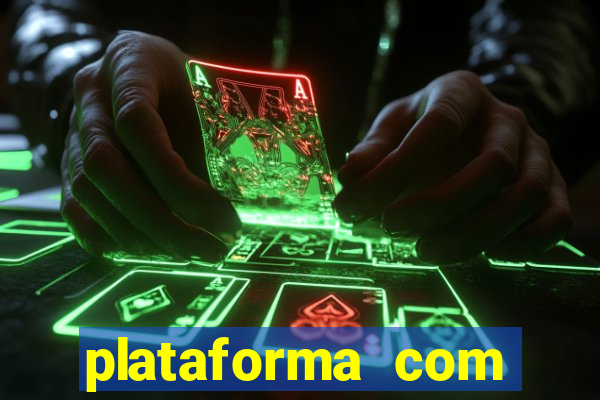 plataforma com porcentagem de ganhos