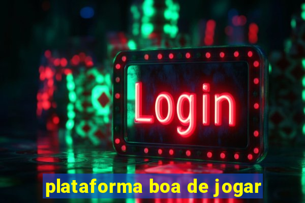 plataforma boa de jogar