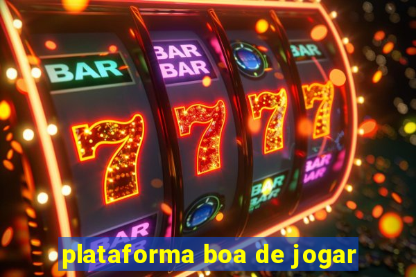 plataforma boa de jogar