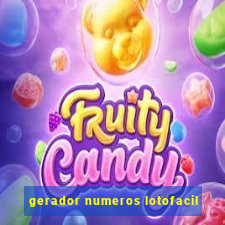 gerador numeros lotofacil