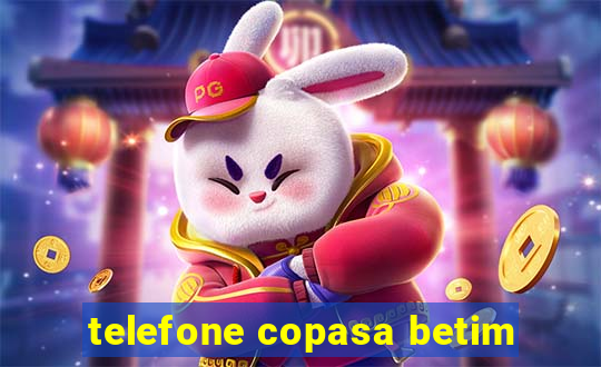 telefone copasa betim