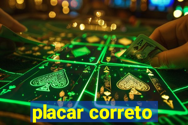 placar correto