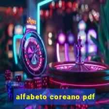 alfabeto coreano pdf