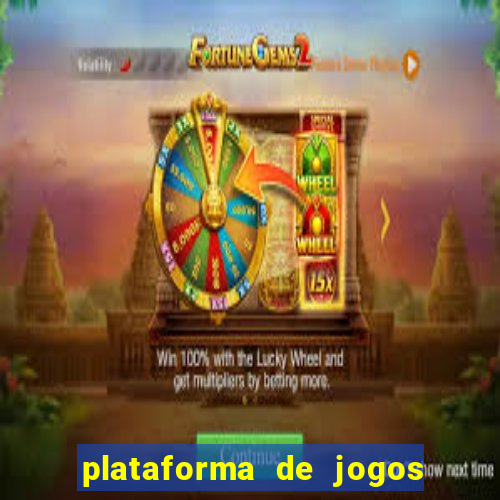 plataforma de jogos pagando no cadastro