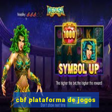 cbf plataforma de jogos