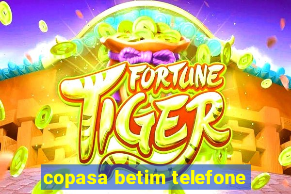 copasa betim telefone