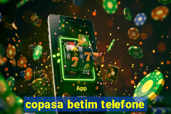 copasa betim telefone