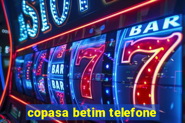 copasa betim telefone