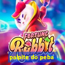 palpite do peba