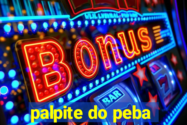 palpite do peba