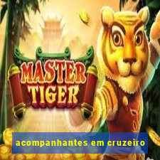 acompanhantes em cruzeiro