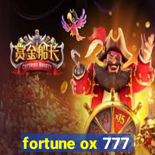 fortune ox 777