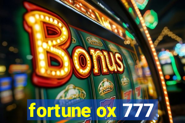 fortune ox 777