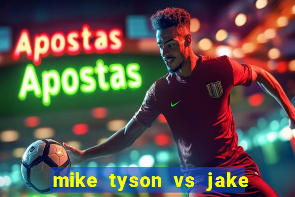 mike tyson vs jake paul assistir online