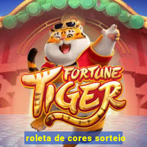 roleta de cores sorteio