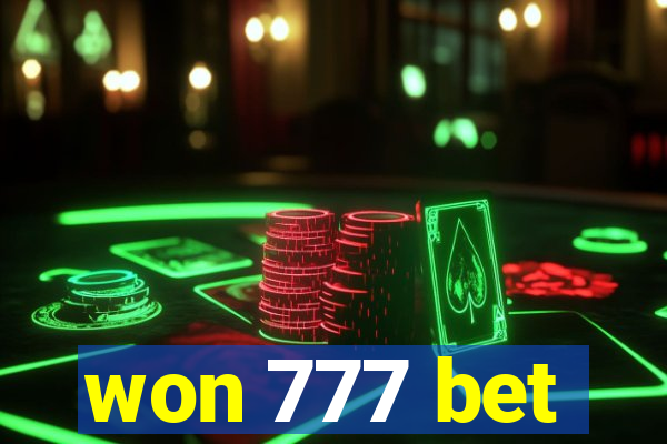 won 777 bet