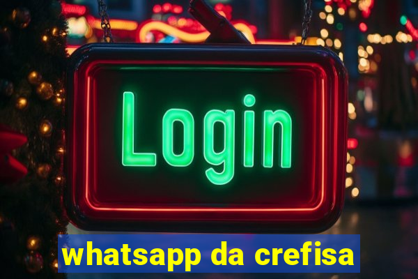 whatsapp da crefisa