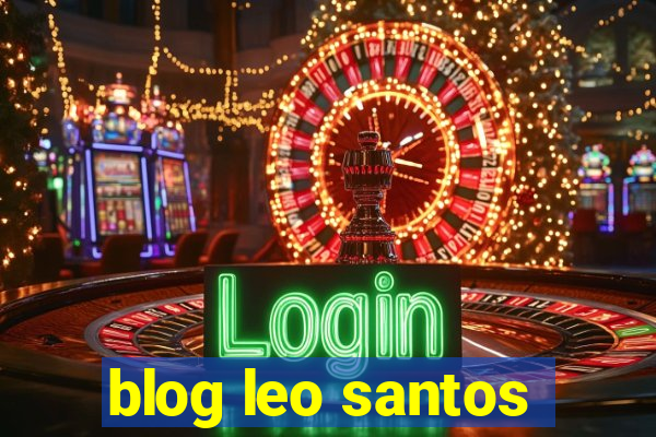 blog leo santos