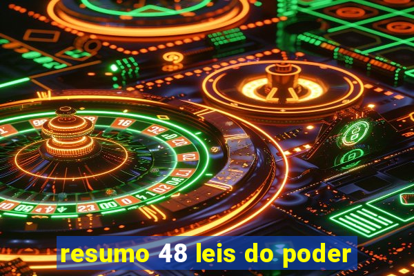 resumo 48 leis do poder