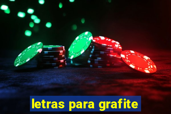 letras para grafite