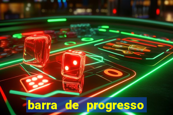 barra de progresso 99 blaze o que significa