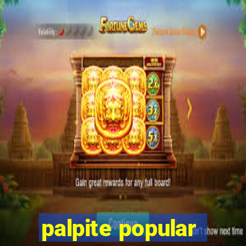 palpite popular