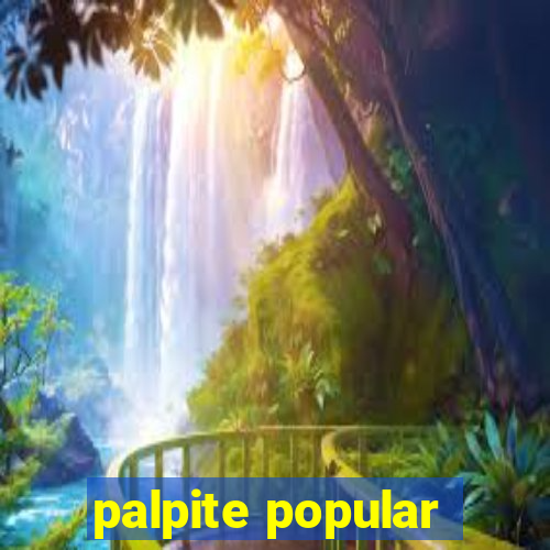 palpite popular